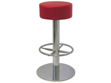 SG095 - Upholstered stool with footrest _ Vela Arredamenti