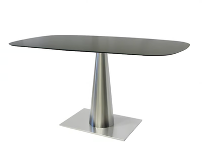 SLICONO-64-X - Rectangular stainless steel table _ Vela Arredamenti
