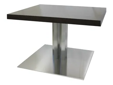 SLIM-96-4-X - Square stainless steel table _ Vela Arredamenti