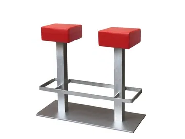 TANDEM - High Eco-leather stool _ Vela Arredamenti