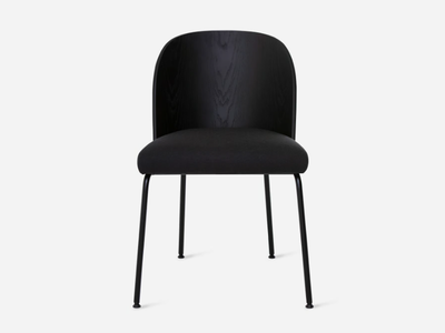 CISTELL SLIM - Chair with ash shell and metal legs _ Vergés