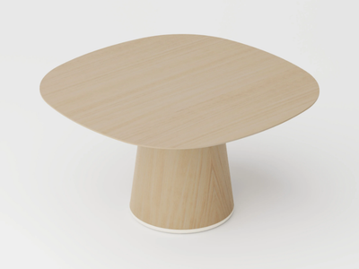 CONIC - Square wooden table _ Vergés