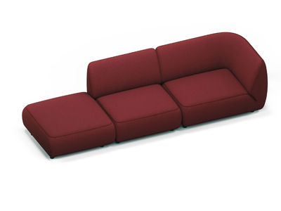 EOLO - Sectional modular fabric sofa _ Vergés
