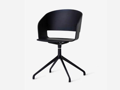 GOOSE - Trestle-based ash chair with armrests _ Vergés