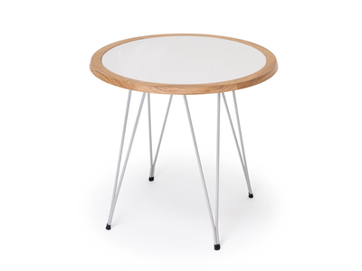MIM - Round powder coated steel table _ Vergés