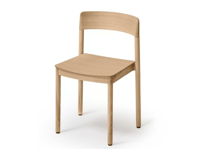 NELA - Stackable ash chair _ Vergés