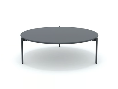 ARIA - Round aluminium coffee table _ Vermobil