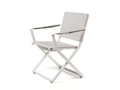 FELLINI - Chair in aluminum and Texplast folding _ Vermobil