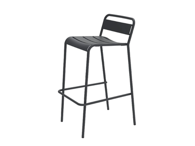 TWIST - Barstool with footrest _ Vermobil