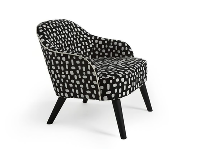 CARMEN 54 - Fabric armchair with armrests _ Very Wood