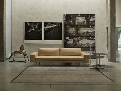 IRVING - Sectional leather sofa _ Verzelloni