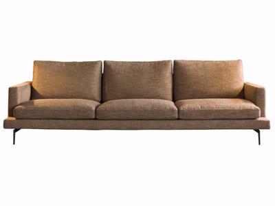 LARSEN - Sectional fabric sofa with removable cover _ Verzelloni