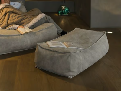 ZOE - Rectangular fabric pouf _ Verzelloni