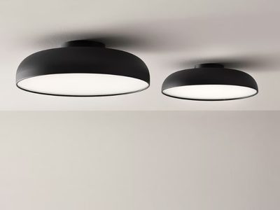 BUDINO - LED steel ceiling lamp _ Vesoi