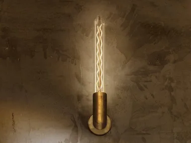 FUSE - LED glass and steel wall lamp _ Vesoi