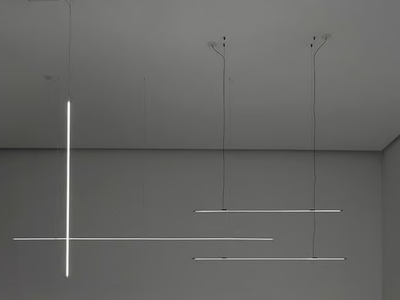 GIRO - LINEA - LED cable-mounted steel pendant lamp _ Vesoi
