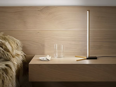 MINI.MAH - LED aluminium bedside lamp _ Vesoi