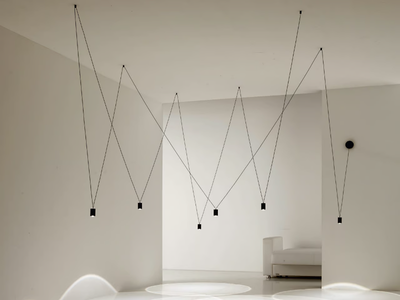 M.T.O. - LED Anodized aluminium pendant lamp _ Vesoi