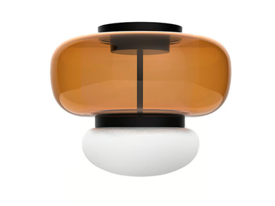 FARO PL P - Glass ceiling lamp _ Vetreria Vistosi