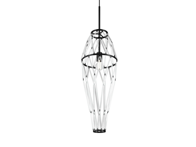 STARNET SP 5 - LED glass pendant lamp _ Vetreria Vistosi