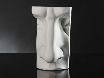 DAVID'S BIG NOSE - Ceramic sculpture _ VGnewtrend
