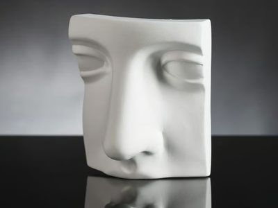 NASO GIUNONE - Ceramic sculpture _ VGnewtrend