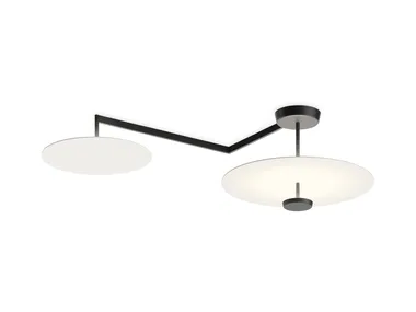 FLAT 5910 - LED metal ceiling lamp _ Vibia