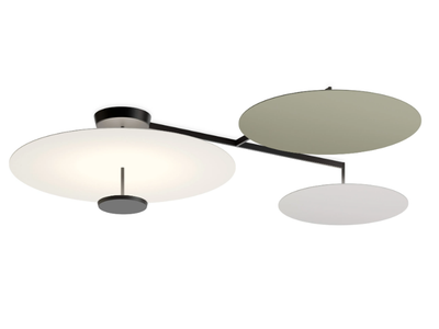 FLAT 5922 - LED metal ceiling lamp _ Vibia
