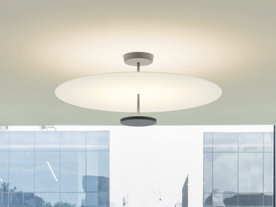 FLAT 5926 - LED metal ceiling lamp _ Vibia