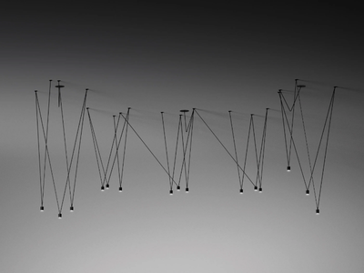 MATCH - Aluminium pendant lamp _ Vibia