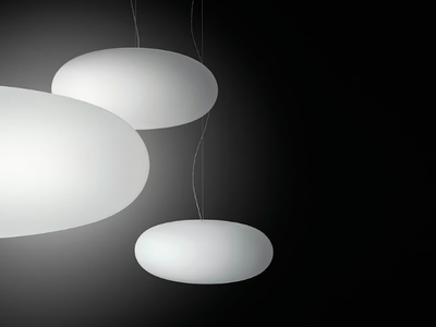 VOL - Blown glass pendant lamp _ Vibia
