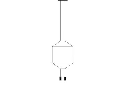 WIREFLOW 0311 / 0411 - LED aluminium pendant lamp _ Vibia