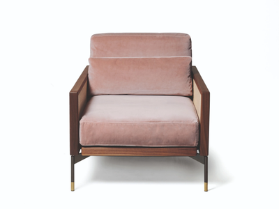 115 MODERN EPOQUE - Fabric or leather armchair with removable cover _ Vibieffe