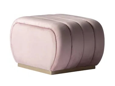 COLIGNY - Rectangular velvet pouf _ Vical Home