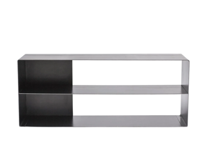 QUATTRO - Square steel bedside table _ VIDAME EDITIONS