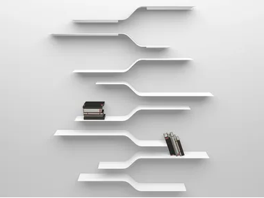 SET 10 - Powder coated steel wall shelf _ VIDAME EDITIONS
