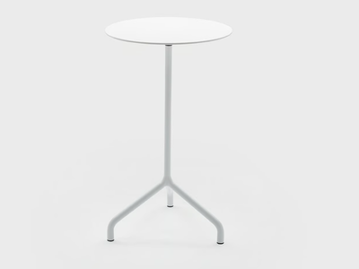 GINGER - Drop-leaf metal high table _ Viganò