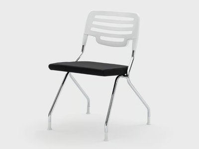 MADAM COLLETTIVITÀ - Folding plastic chair open back _ Viganò