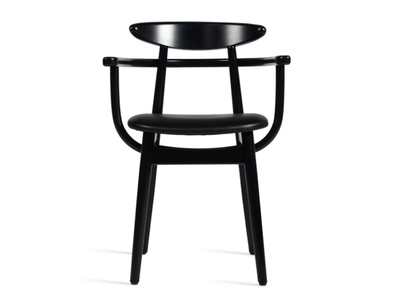 TEO - Beech chair with armrests _ Vincent Sheppard