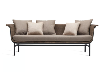 WICKED - 3 seater wicker garden sofa _ Vincent Sheppard