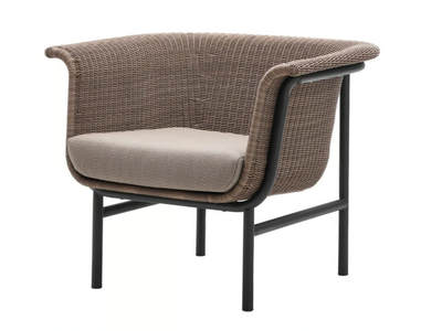 WICKED - Wicker garden armchair with armrests _ Vincent Sheppard