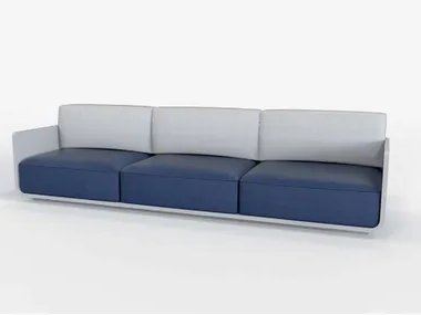 AIR - 3 seater sofa with fire retardant padding _ Viscio Urban Design