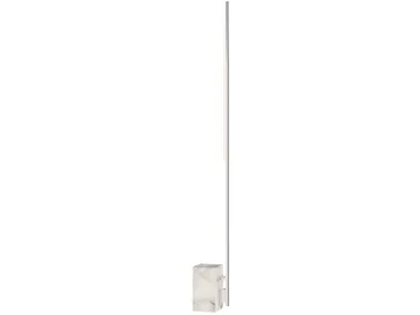 KLEE - Floor Lamp in Polished Nickel and Marble _ Visual Comfort Europe