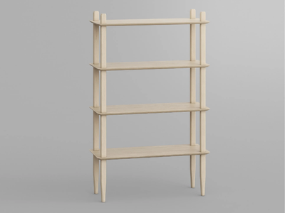 AETAS - Solid wood shelving unit _ Vitamin Design