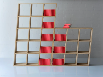 PISA - Solid wood bookcase _ Vitamin Design