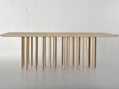 STILUS - Rectangular solid wood table _ Vitamin Design