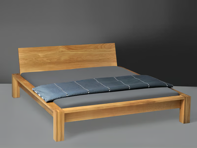 TAURUS - Solid wood double bed _ Vitamin Design