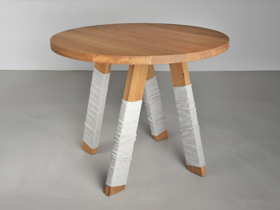 ZIRKEL - Round solid wood table _ Vitamin Design