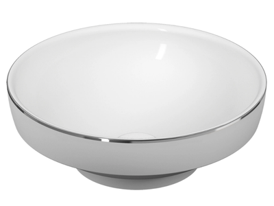 WATER JEWELS - Countertop round ceramic washbasin _ VitrA Bathrooms
