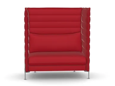 ALCOVE LOVE SEAT HIGHBACK LOUNGE - Fabric small sofa high-back _ Vitra